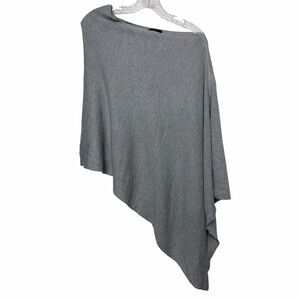 Quince Cotton Cashmere Blend Gray Nursing Shawl One Size Lightweight Breathable